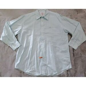 Mens XL Brooks Brothers Madison Button Up Supima Cotton Shirt